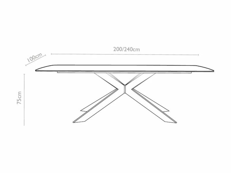 Masă Spider 7109 5