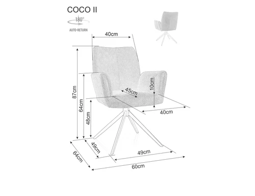 Scaun  Coco II Vardo