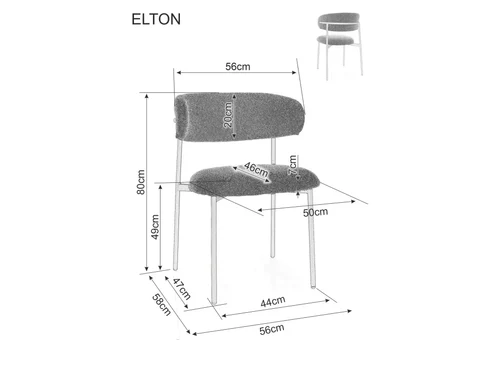 Scaun  Elton D Brego