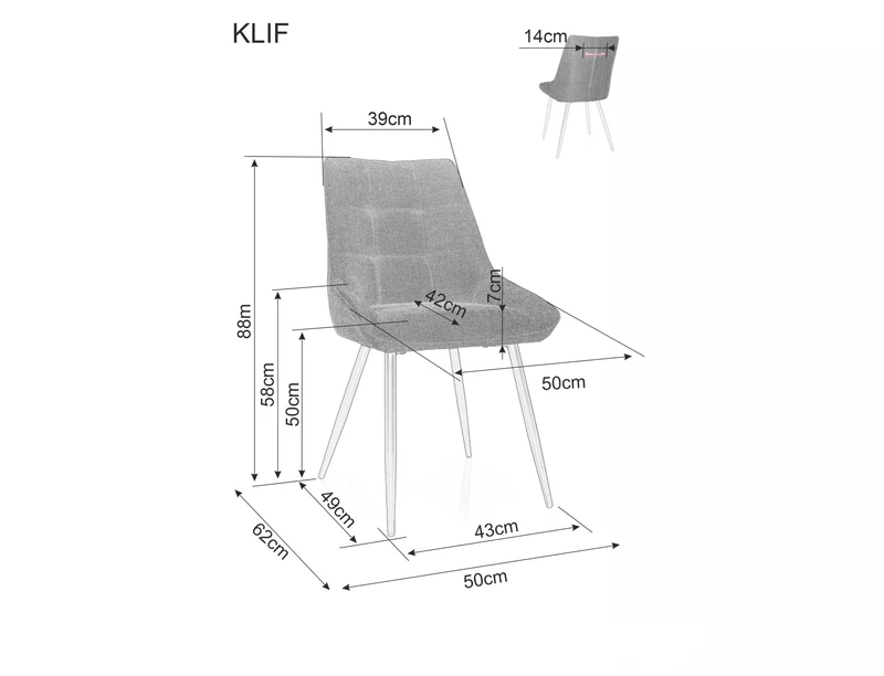 Scaun  Klif Bjorn 3