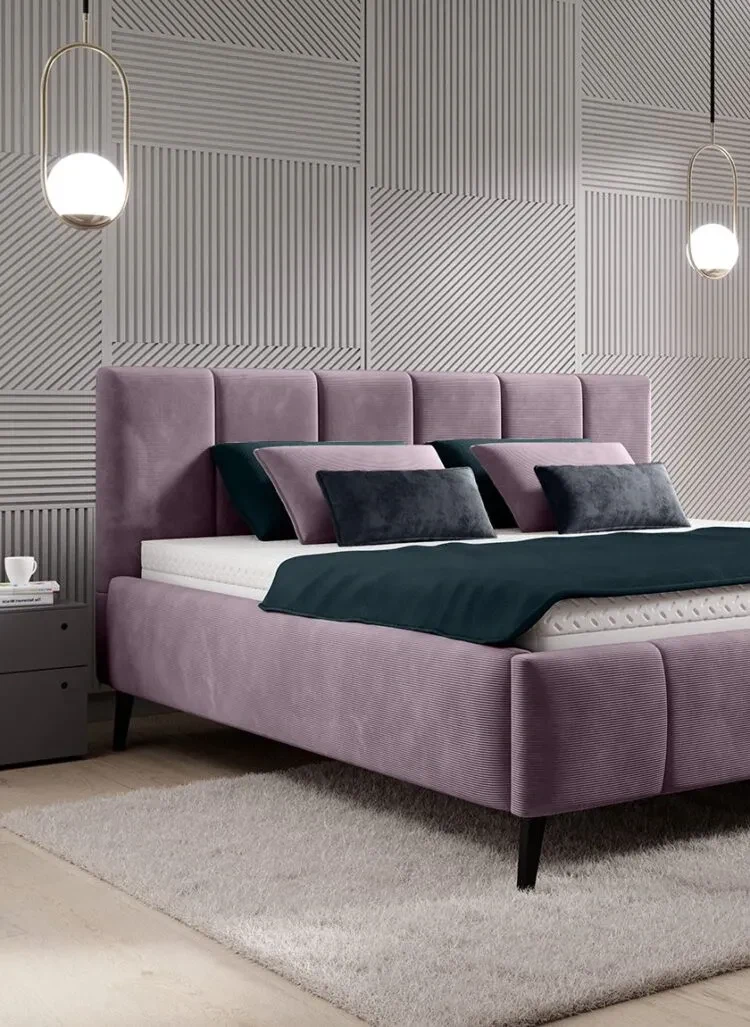 Dormitor RIVA MB tapițat cu stofă 5